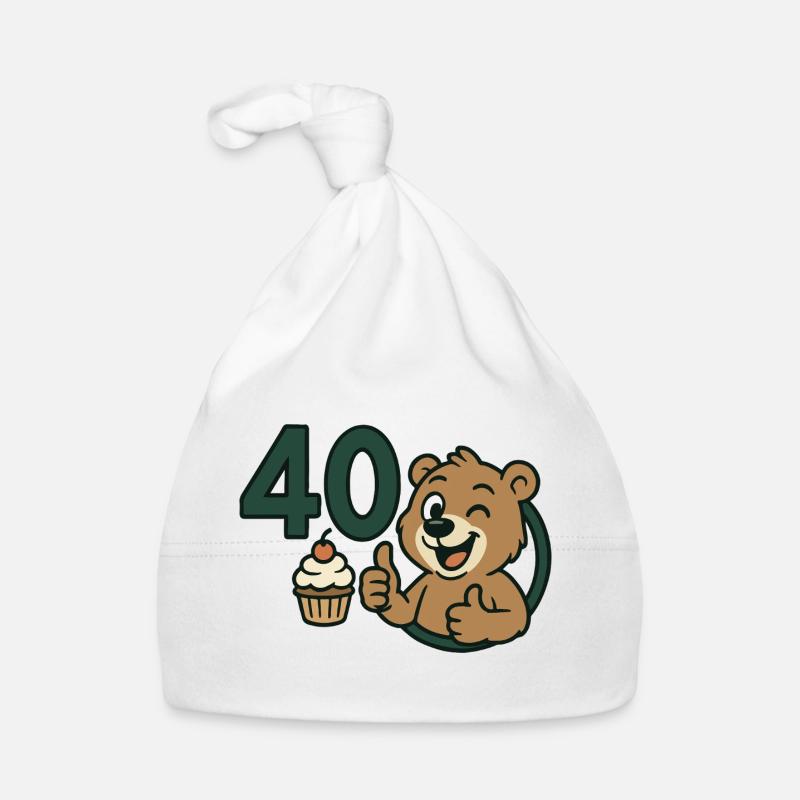 Bärenstark mit 40 Baby Bio-Mütze
