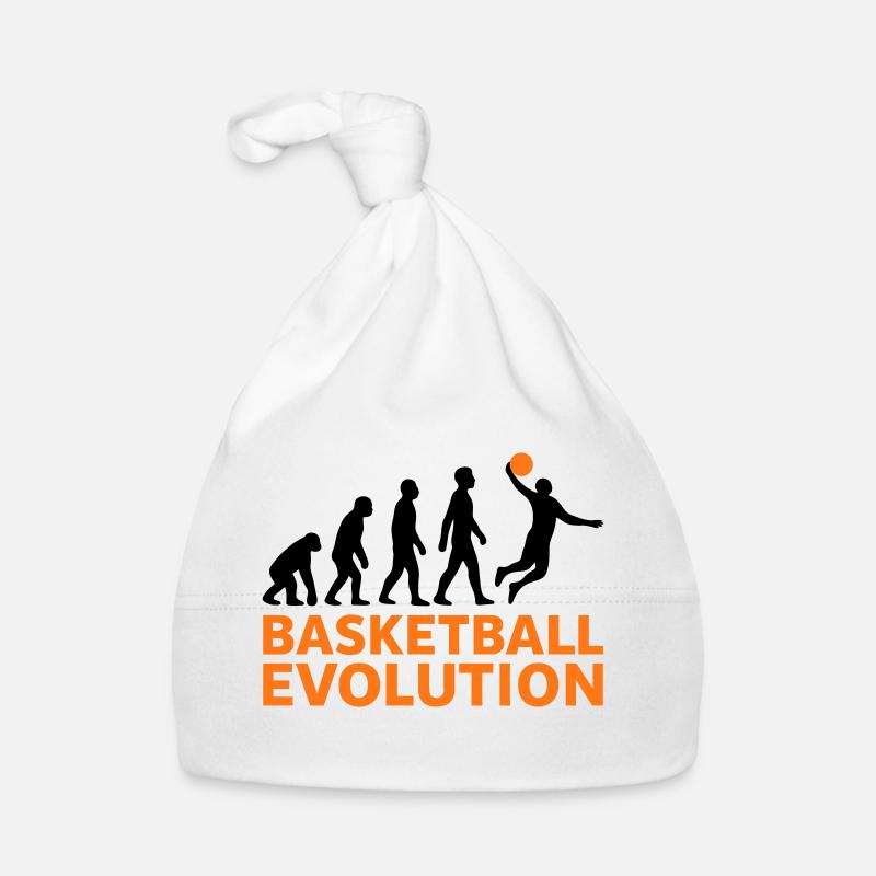 Basketball Evolution Dunk Geschenk Sport Baby Bio-Mütze