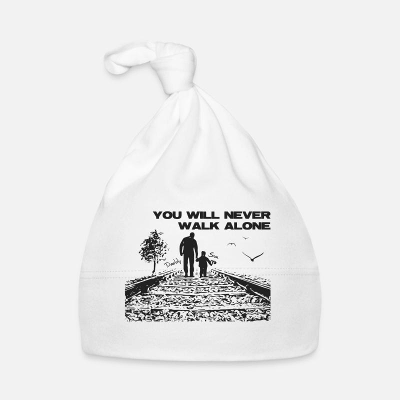 Father & Son – Never Alone Organic Baby Cap