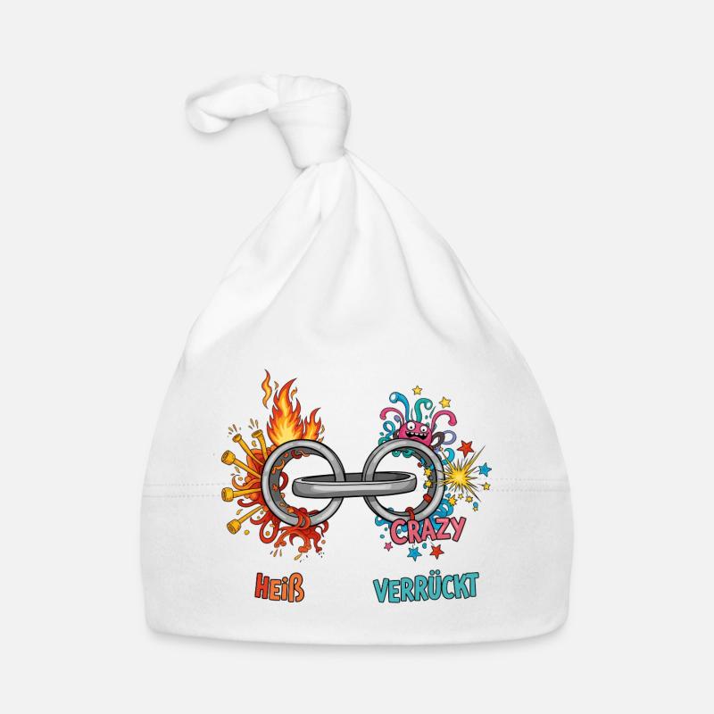 Hot & Crazy Organic Baby Cap