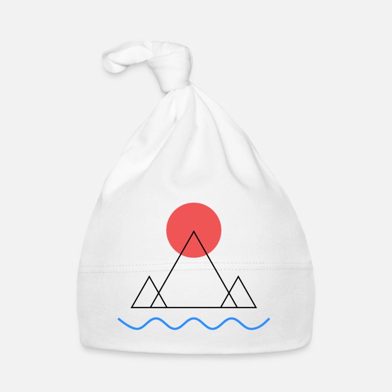 Minimaler Berg Baby Bio-Mütze