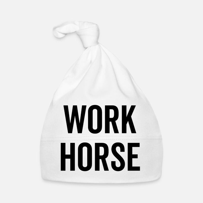 Cheval de trait Bonnet bio Bébé