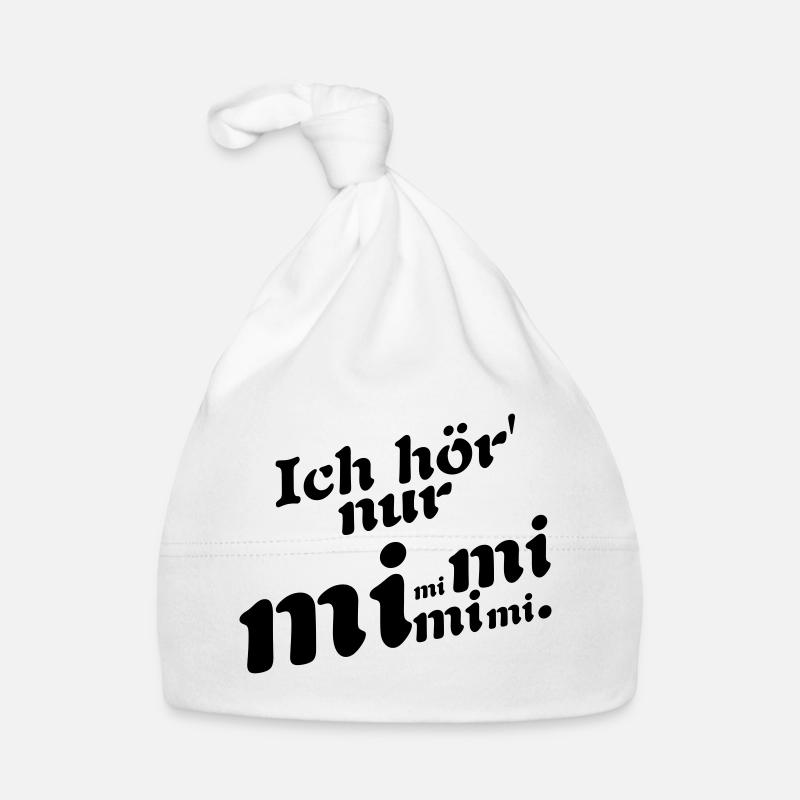 Je n’entends que Mimi ! Bonnet bio Bébé