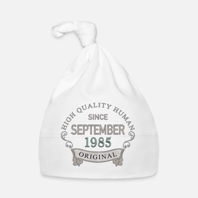 Since_September_1985 Organic Baby Cap