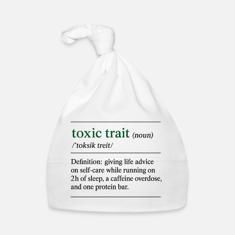 Toxischer Trait Definition Baby Bio-Mütze