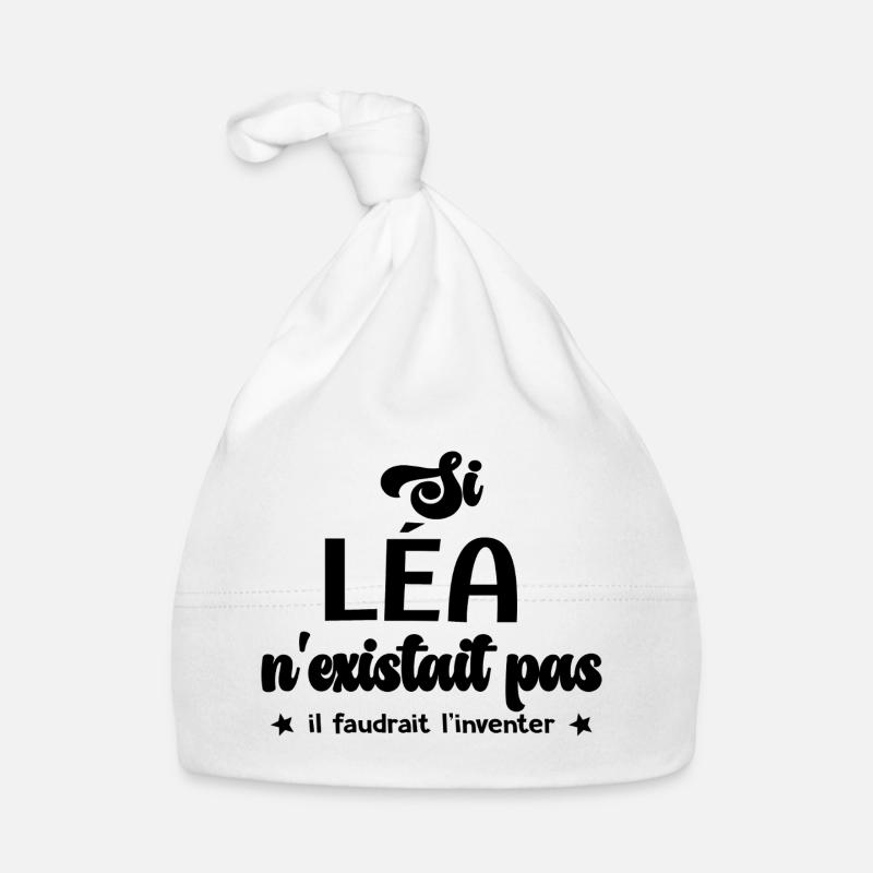 Lea personalized gift lea Organic Baby Cap