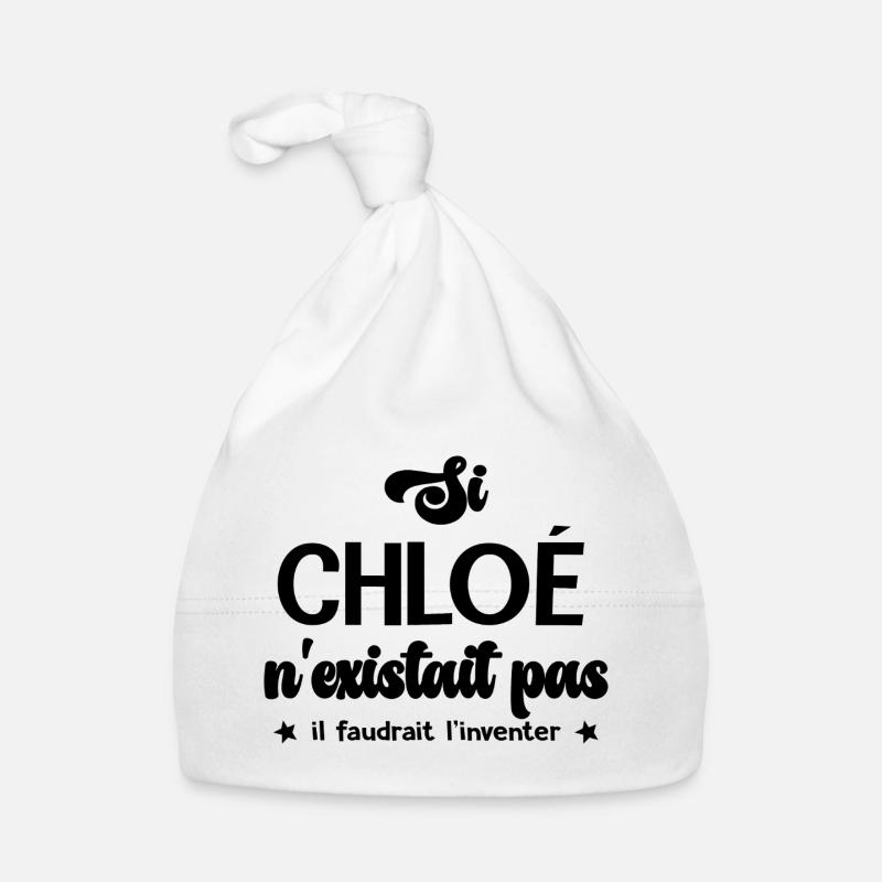 Chloé personalised gift chloé Organic Baby Cap