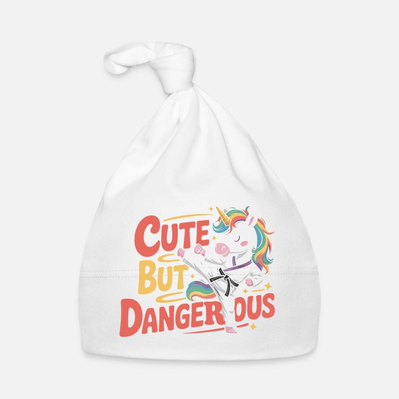 Karaté licorne mignon mais dangereux Bonnet bio Bébé