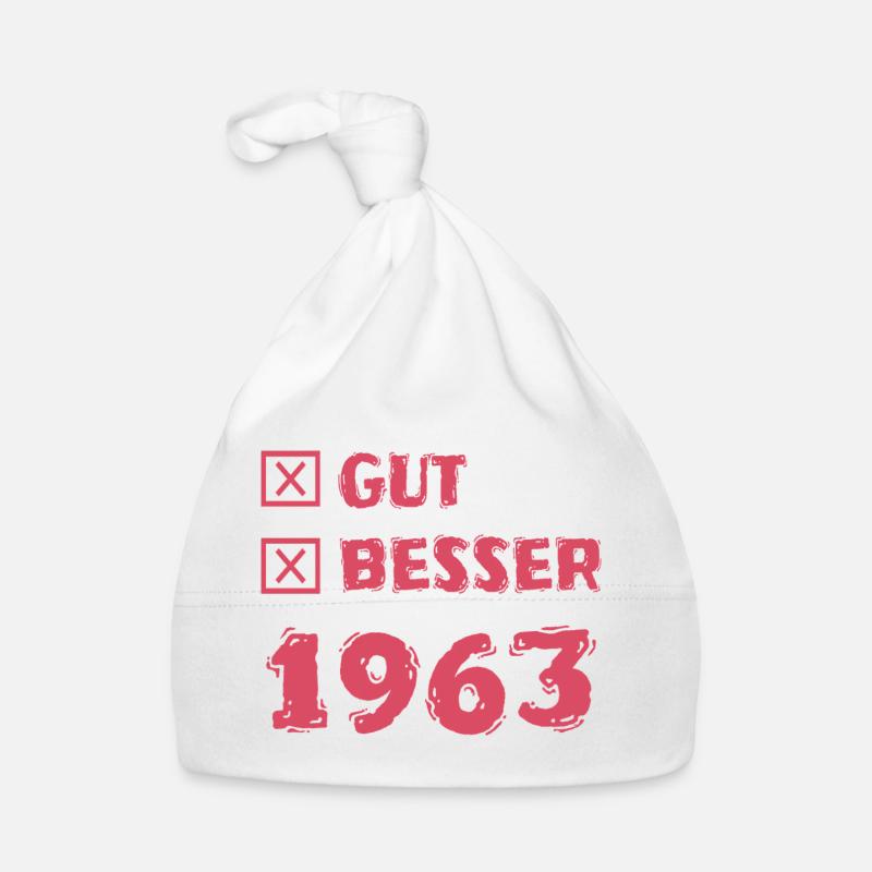 Année 1963 Bonnet bio Bébé