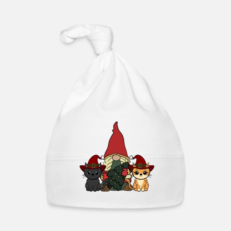 Katze Wichtel  Baby Bio-Mütze