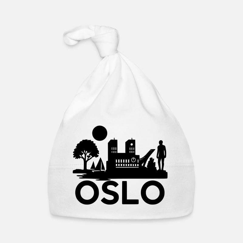 Oslo Silhouette Monuments Bonnet bio Bébé