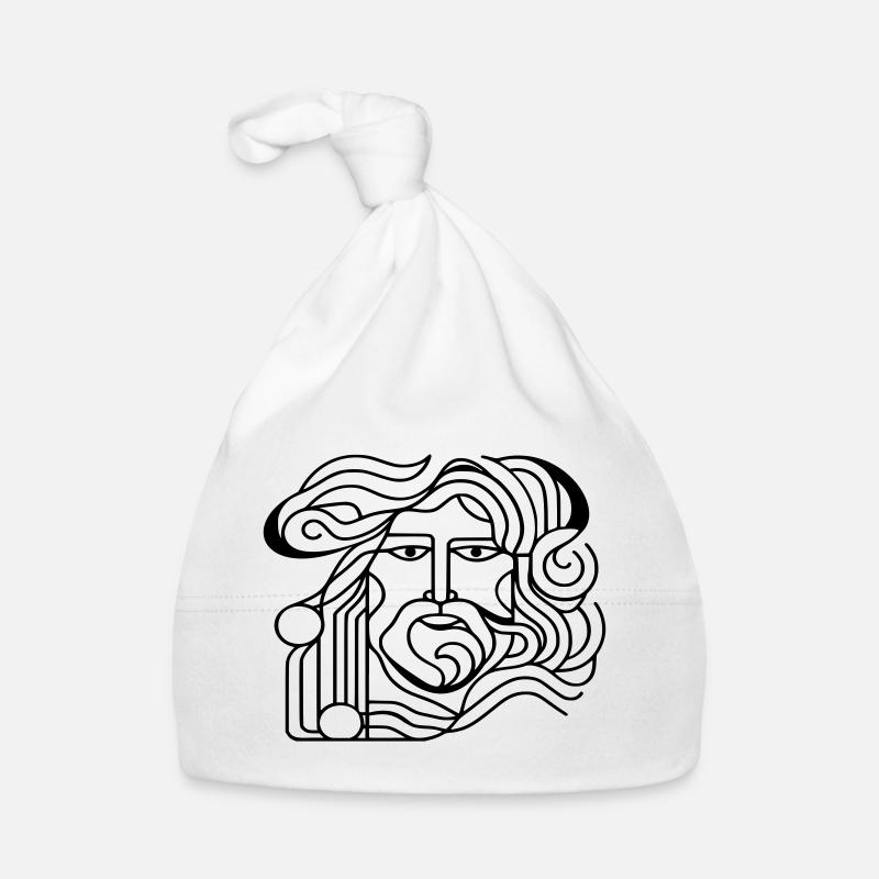 Ancient man. Organic Baby Cap