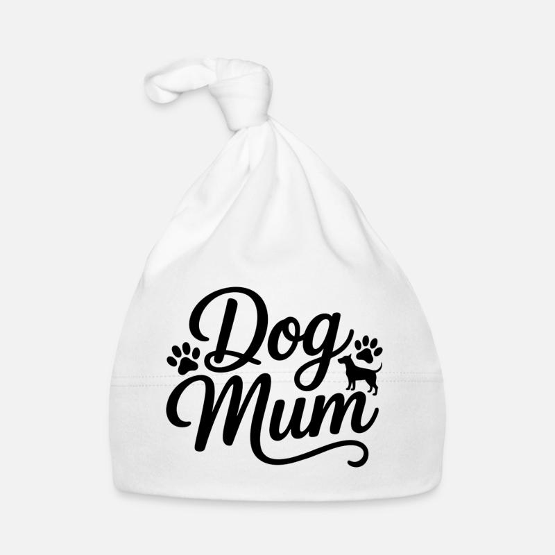 Hunde-Mama-Pfotenabdruck Haustierliebhaber-Muttertagsgeschenk Baby Bio-Mütze