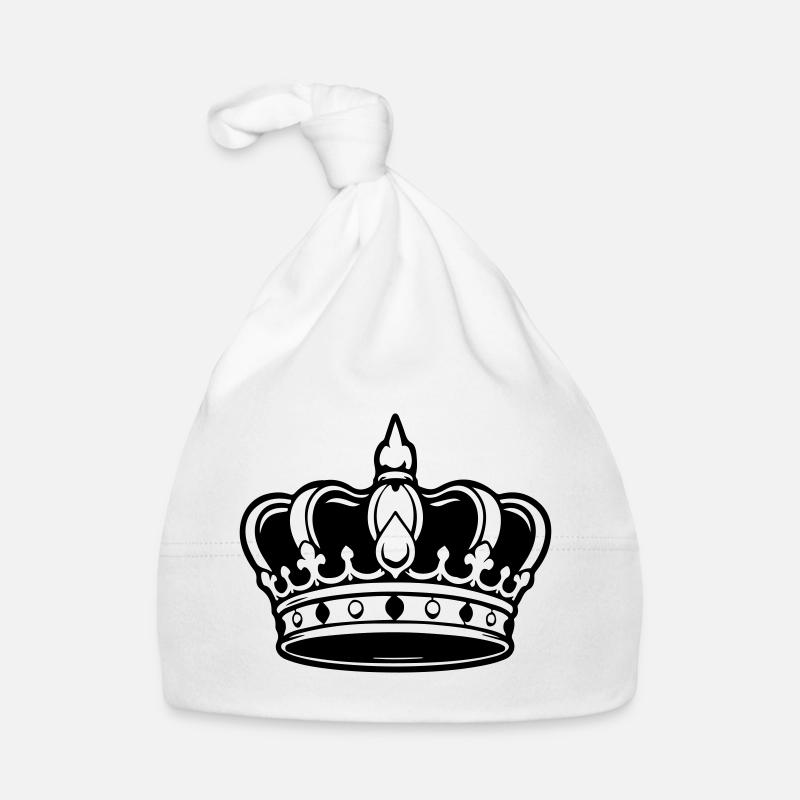 Krone Symbol Baby Bio-Mütze