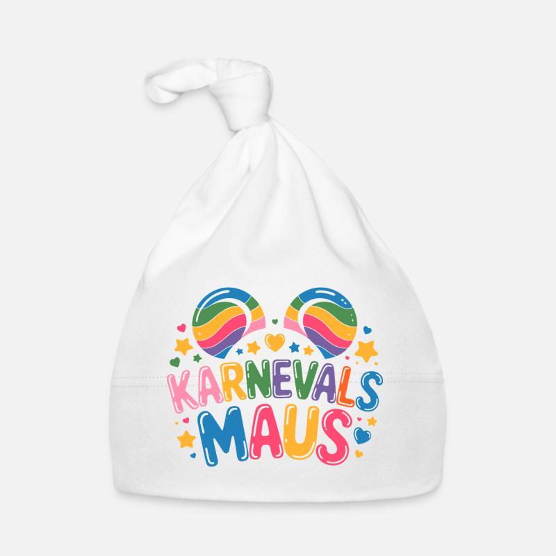 Karnevalsmaus Karneval Köln Kölner Karnevals Maus Baby Bio-Mütze