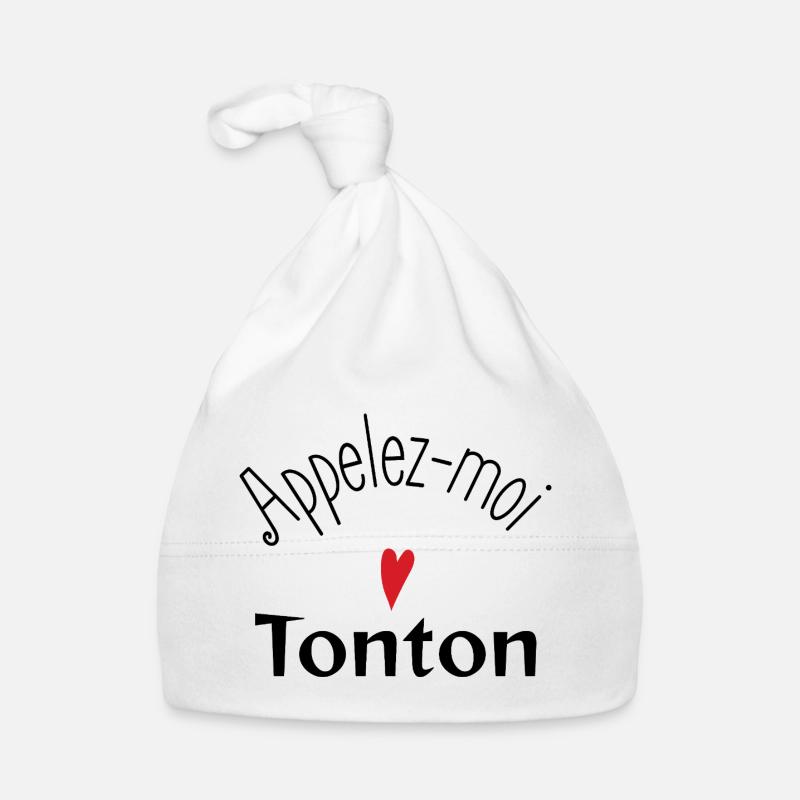 Call me Uncle For Men Organic Baby Cap