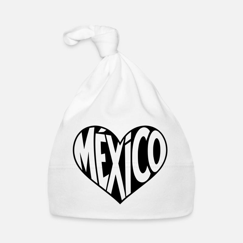 Mexiko Herzdesign Baby Bio-Mütze