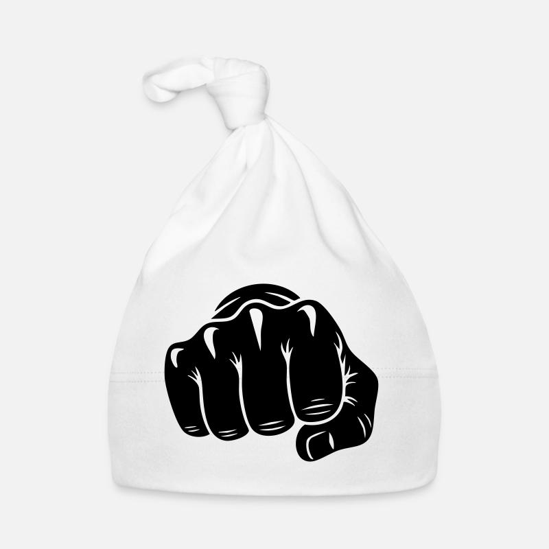 Karate-Faust – Schlagangriff Baby Bio-Mütze