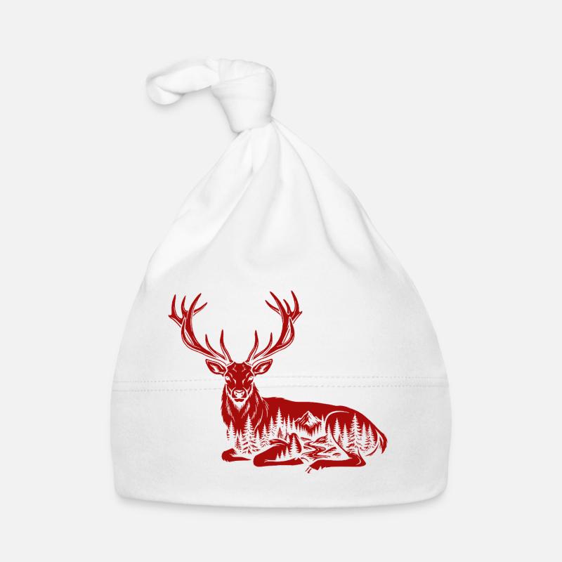 Hirsch Baby Bio-Mütze