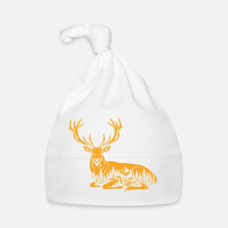 Deer Organic Baby Cap