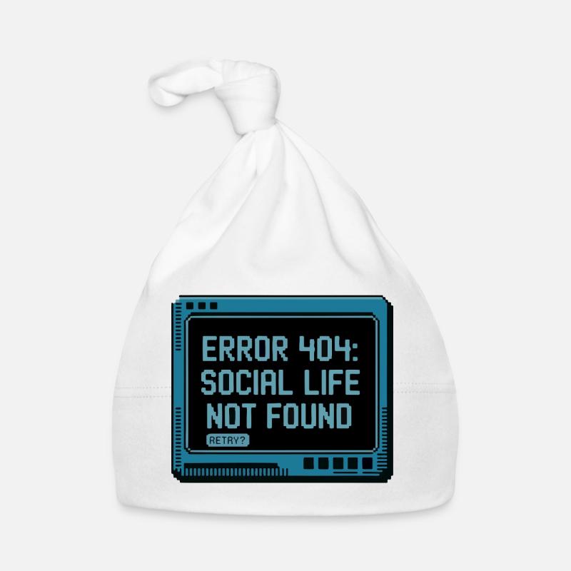 Retro 404: Sozialleben fehlt Baby Bio-Mütze
