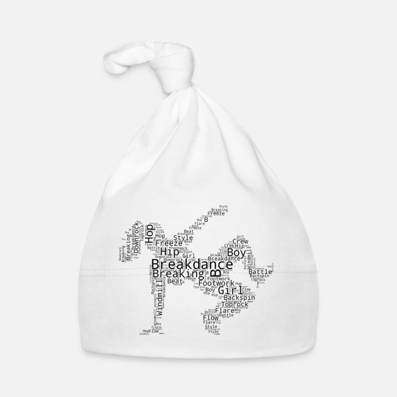 Idée de cadeau pour le breakdanceur avec breakdance Bonnet bio Bébé