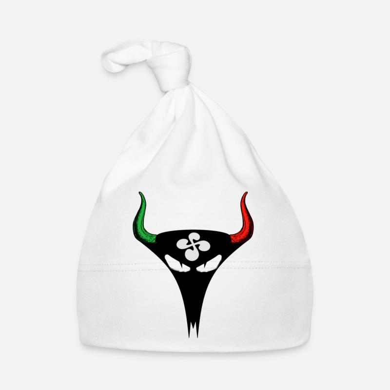 basque_bull Organic Baby Cap