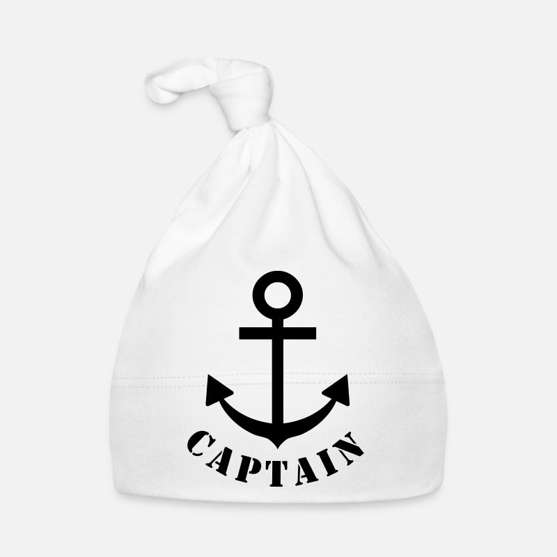 captain - Bonnet bio Bébé - blanc