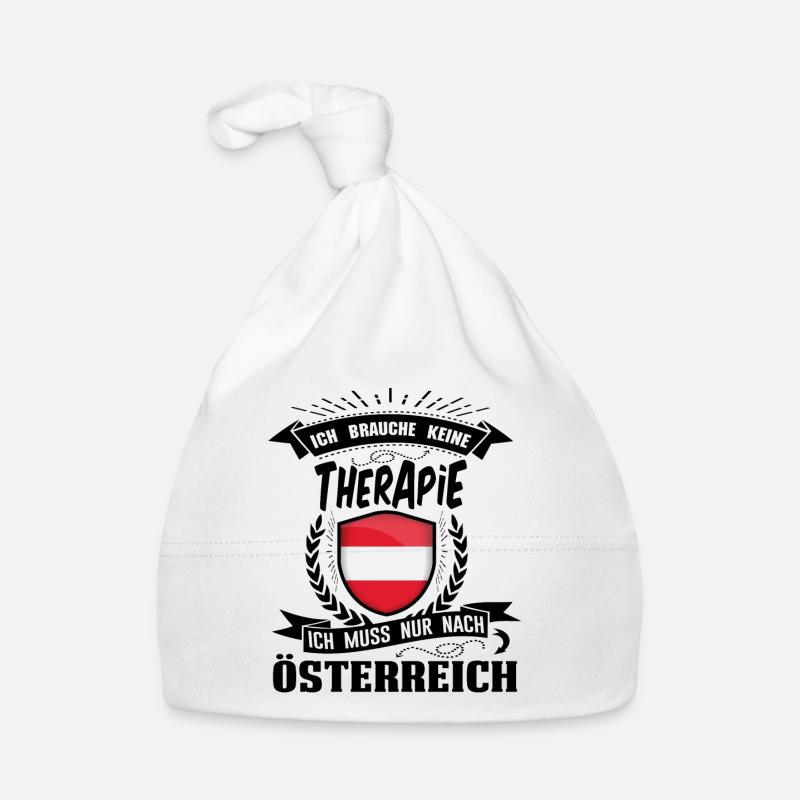I do not need therapy Austria Organic Baby Cap