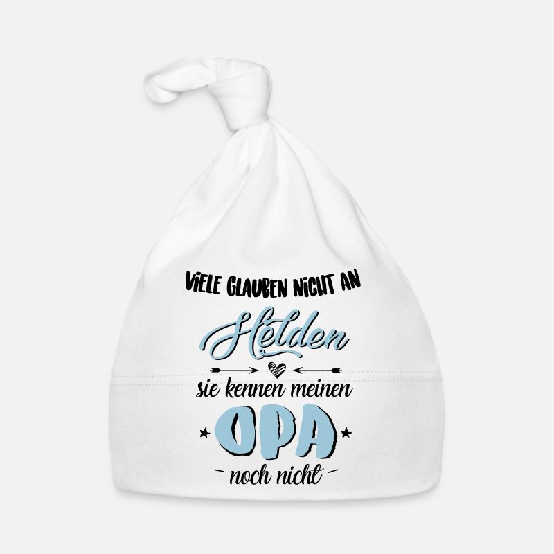 Opa Held Baby Bio-Mütze