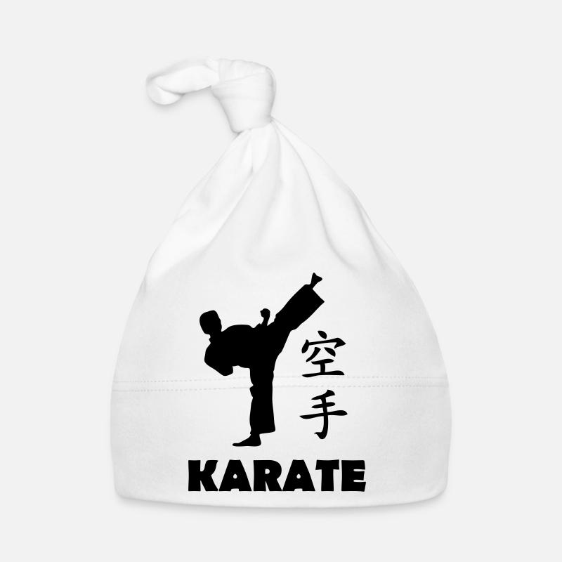 karate Baby Bio-Mütze