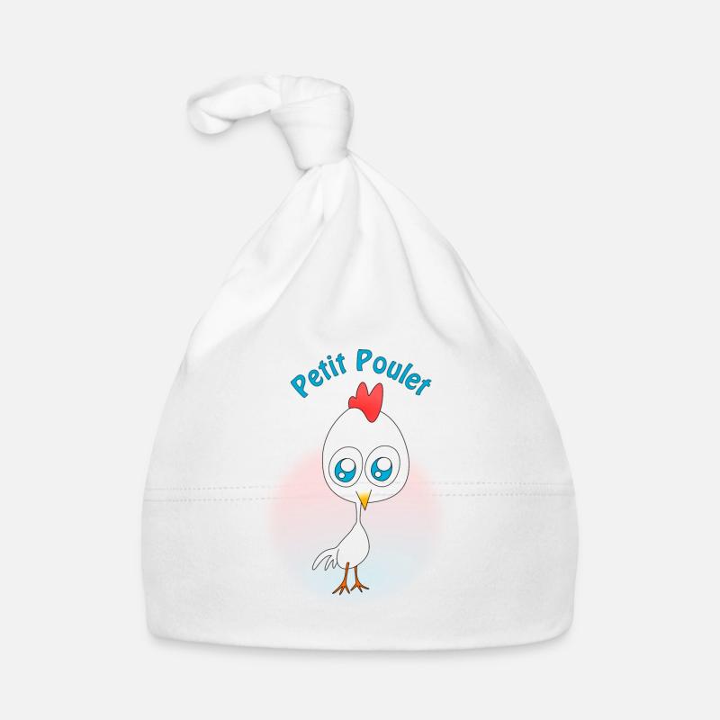 Kleines Hühnchen Baby Bio-Mütze