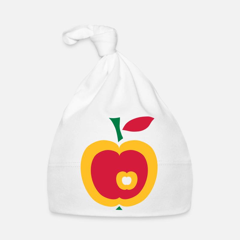 rétro pomme Bonnet bio Bébé
