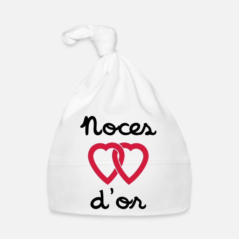 Noces d'or Bonnet bio Bébé