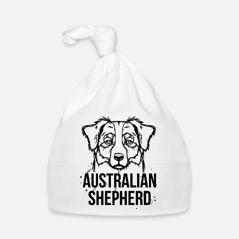 Australian Shepherd Baby Bio-Mütze