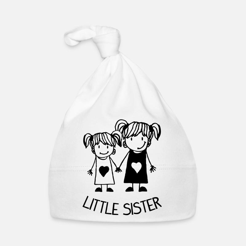Comic Little Sister Baby Bio-Mütze
