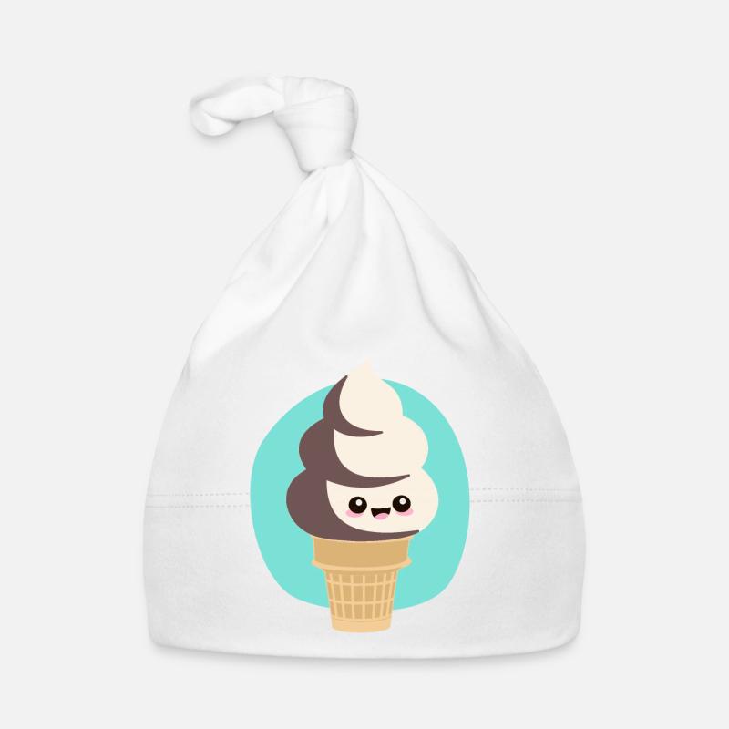 süßes Softeis Sommer Kawaii Baby Bio-Mütze