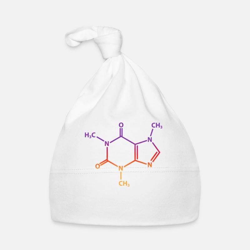 Molecola Caffeina Cappellino ecologico per neonato
