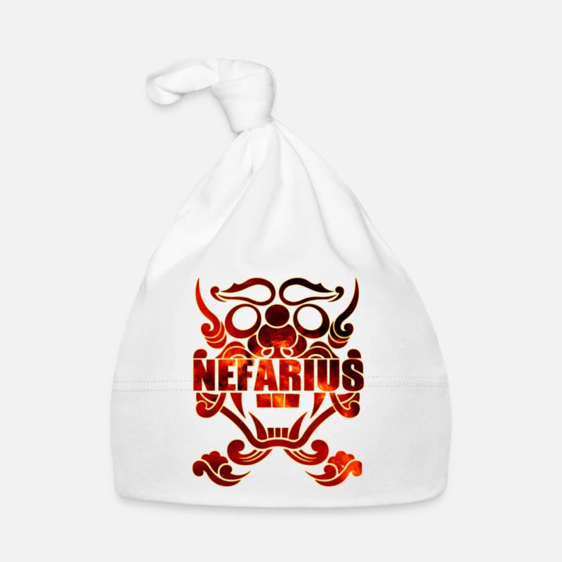 Nefarius Feuerzeichen Baby Bio-Mütze