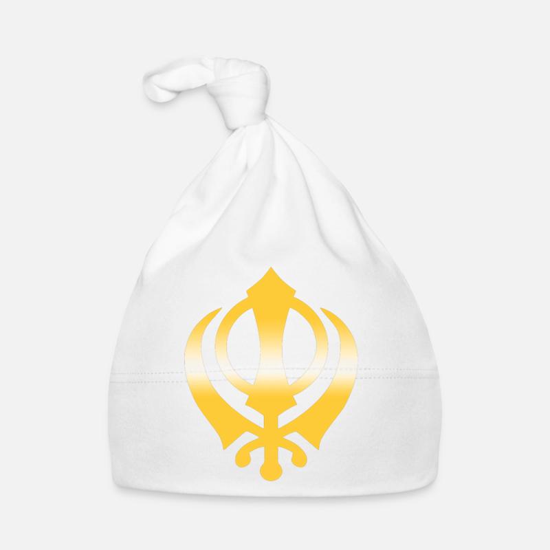 Khanda - Gold Baby Bio-Mütze