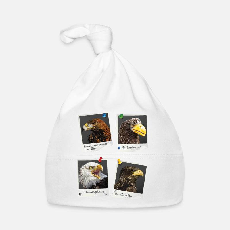 Oiseaux de proie Bonnet bio Bébé