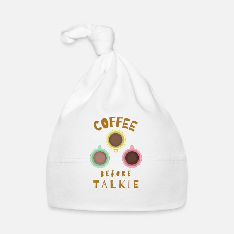 Café, Café, Café, Café, Café, Drôle Bonnet bio Bébé