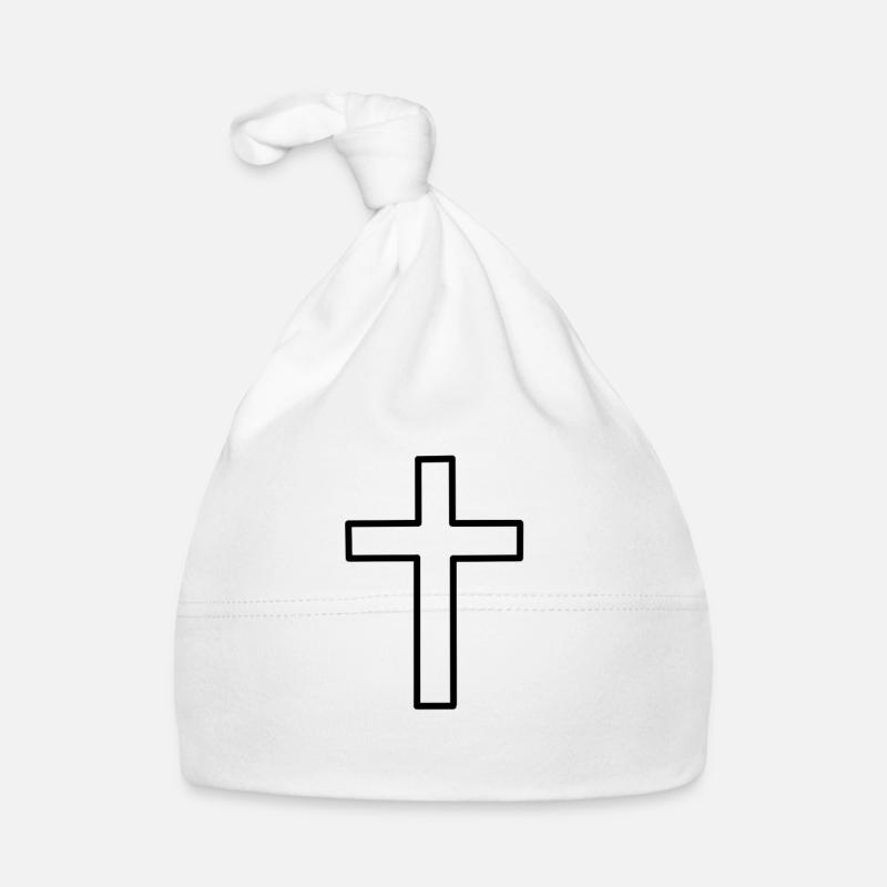 Cross Organic Baby Cap