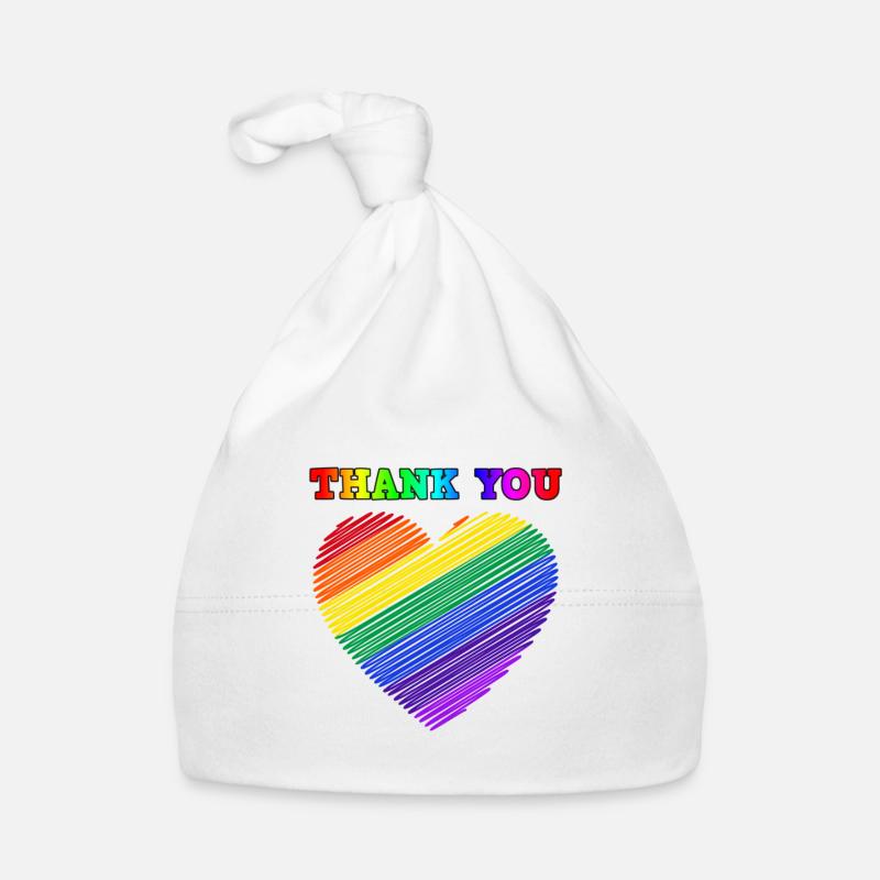 Arc-en-ciel, arc-en-ciel, arc-en-ciel, arc-en-ciel Bonnet bio Bébé