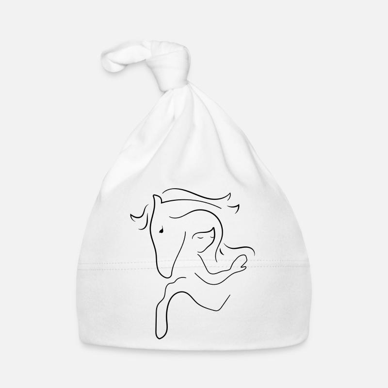 Pferd Baby Bio-Mütze