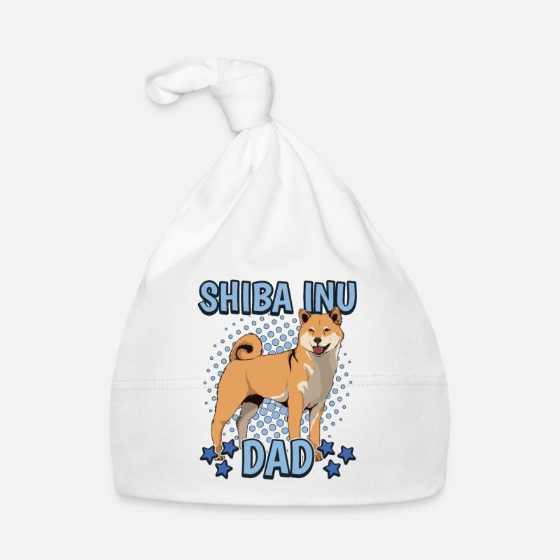 Shiba Inu Dad Baby Bio-Mütze