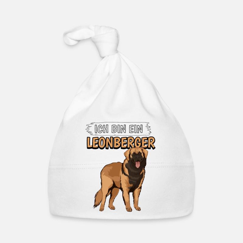 Leonberger Ich bin ein Leonberger Baby Bio-Mütze