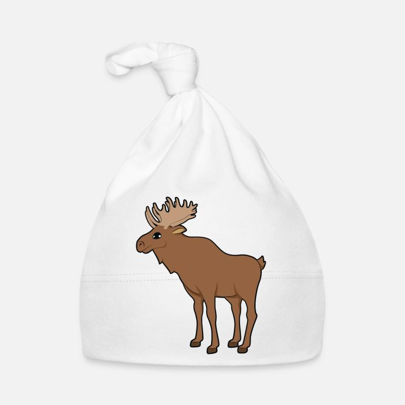 Elch Baby Bio-Mütze