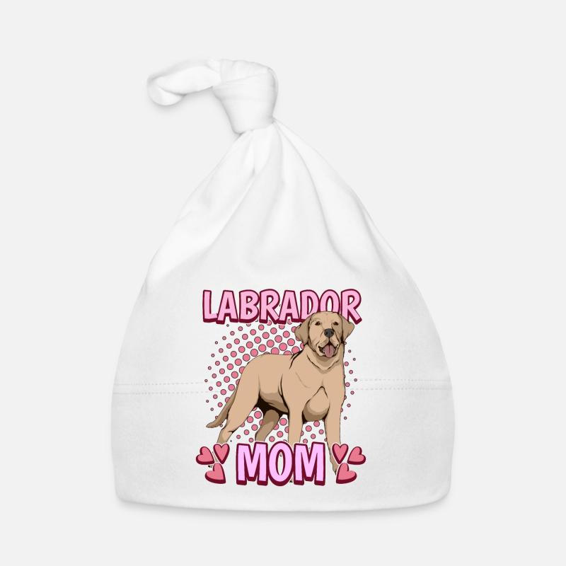 Gelber Labrador Labbi Labrador Mom Bonnet bio Bébé