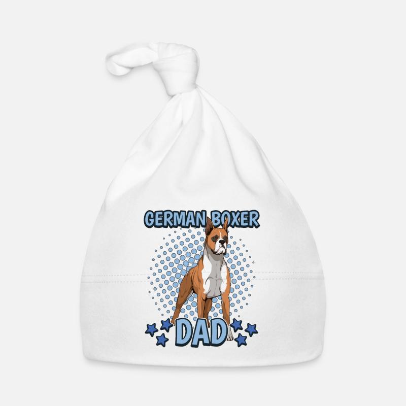 Boxer German Boxer Dad Baby Bio-Mütze